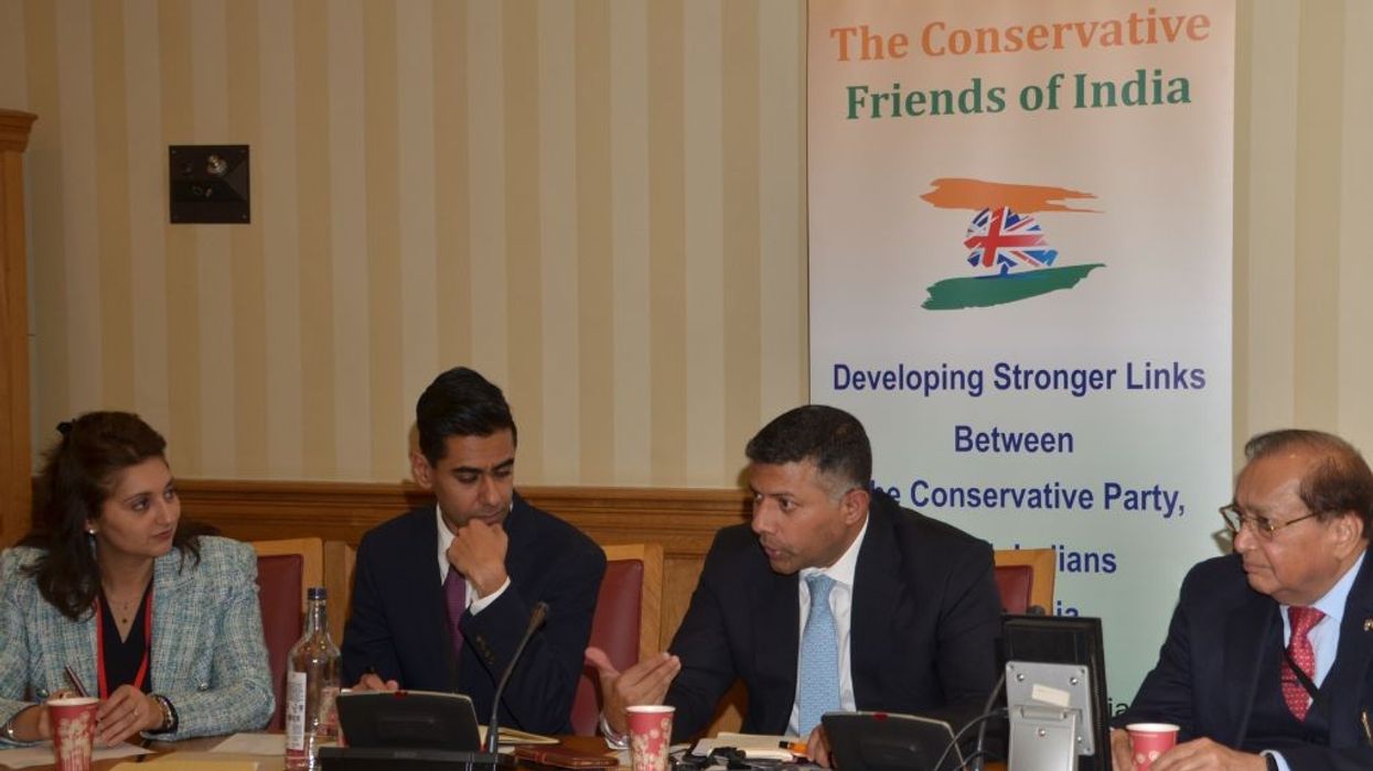 Envoy Doraiswami discusses key UK-India issues at Conservative Friends of India event