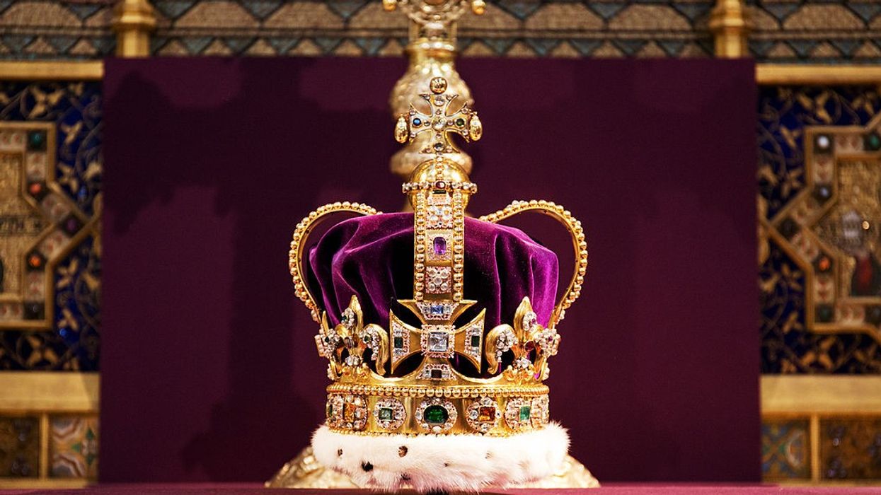 Jewel-encrusted crown moved from Tower of London for King Charles