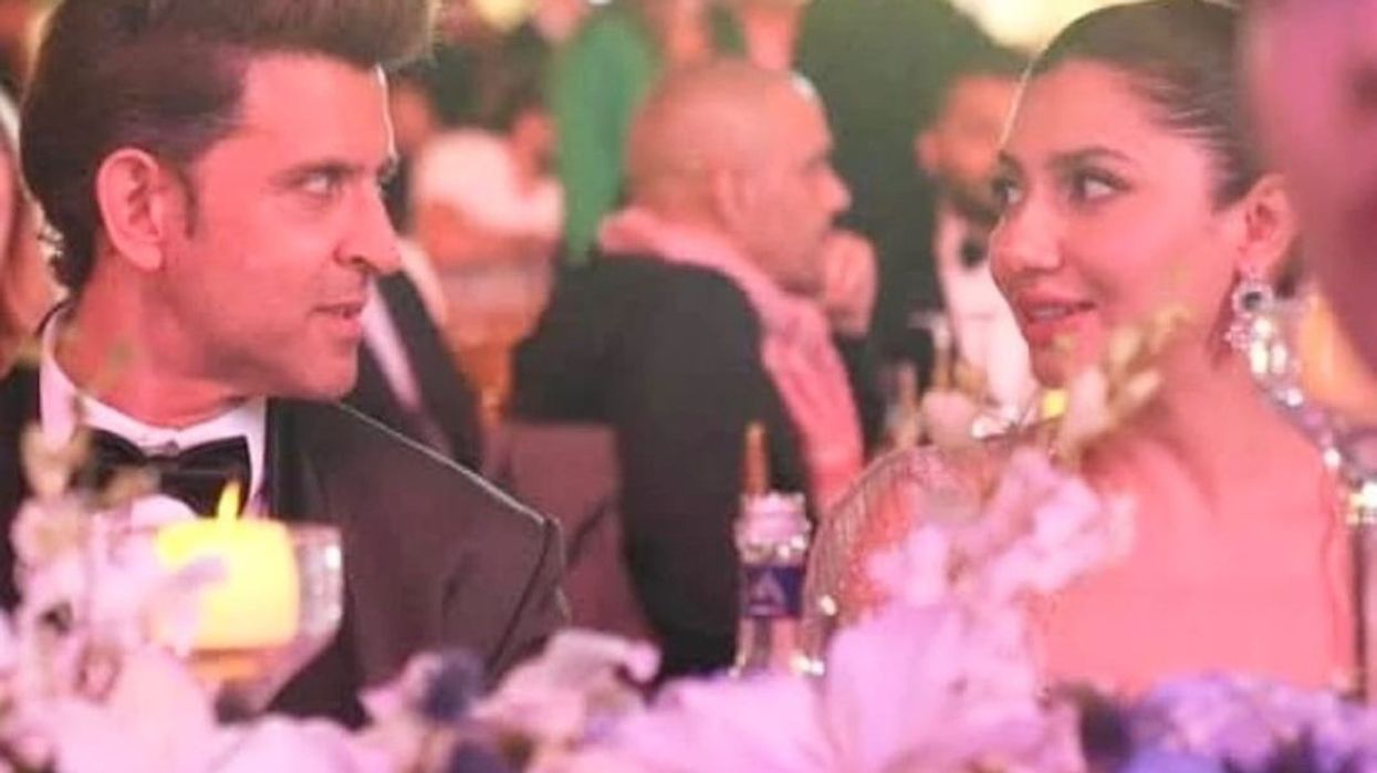 Viral Photo: Hrithik Roshan and Mahira Khan indulge in deep talks at the Red Sea International Film Festival