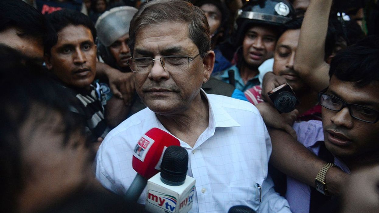 Bangladesh police arrest two top Opposition leaders