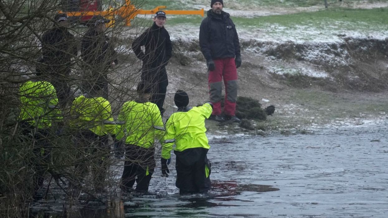 Heavy snow disrupts UK travel; three boys die after falling into lake