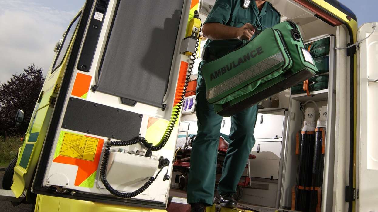 Paramedic allowed drunk woman to grope him in ambulance, court hears