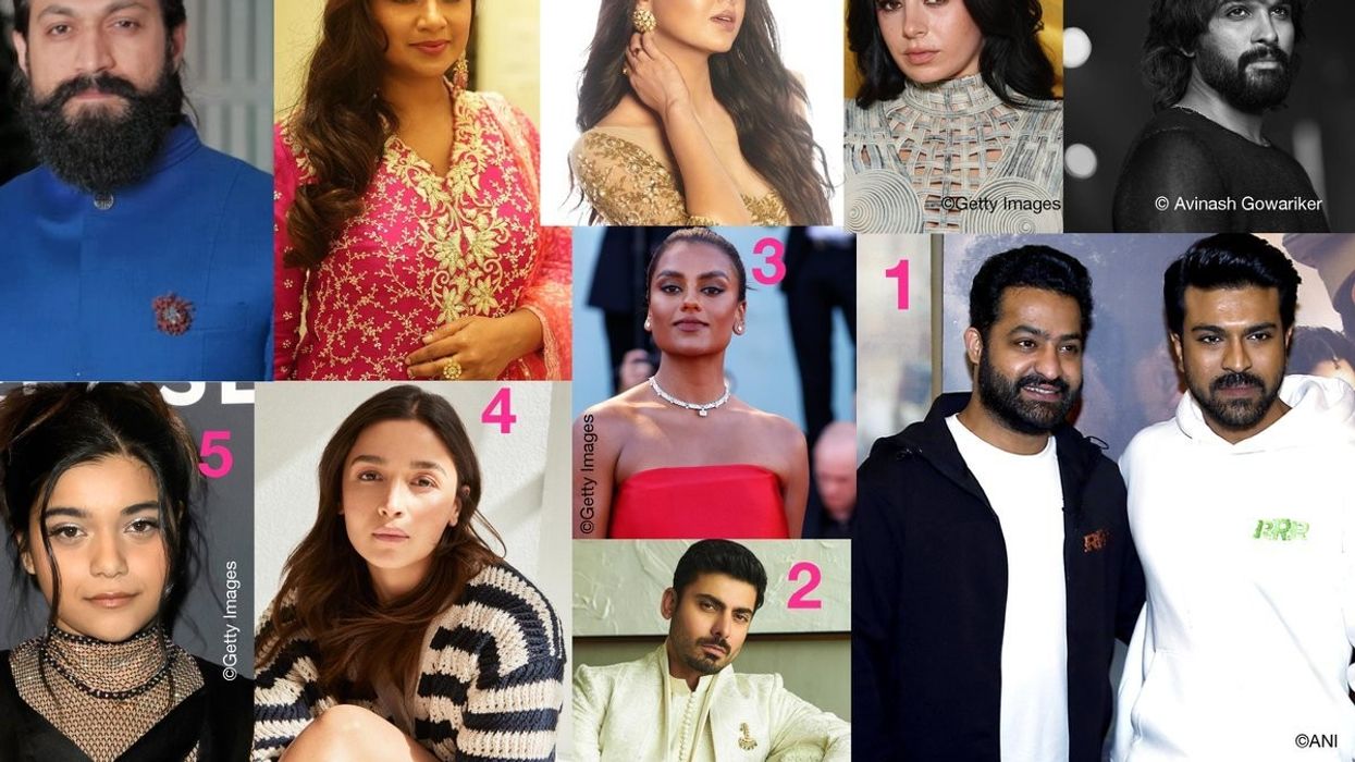 Top 50 Asian stars of 2022