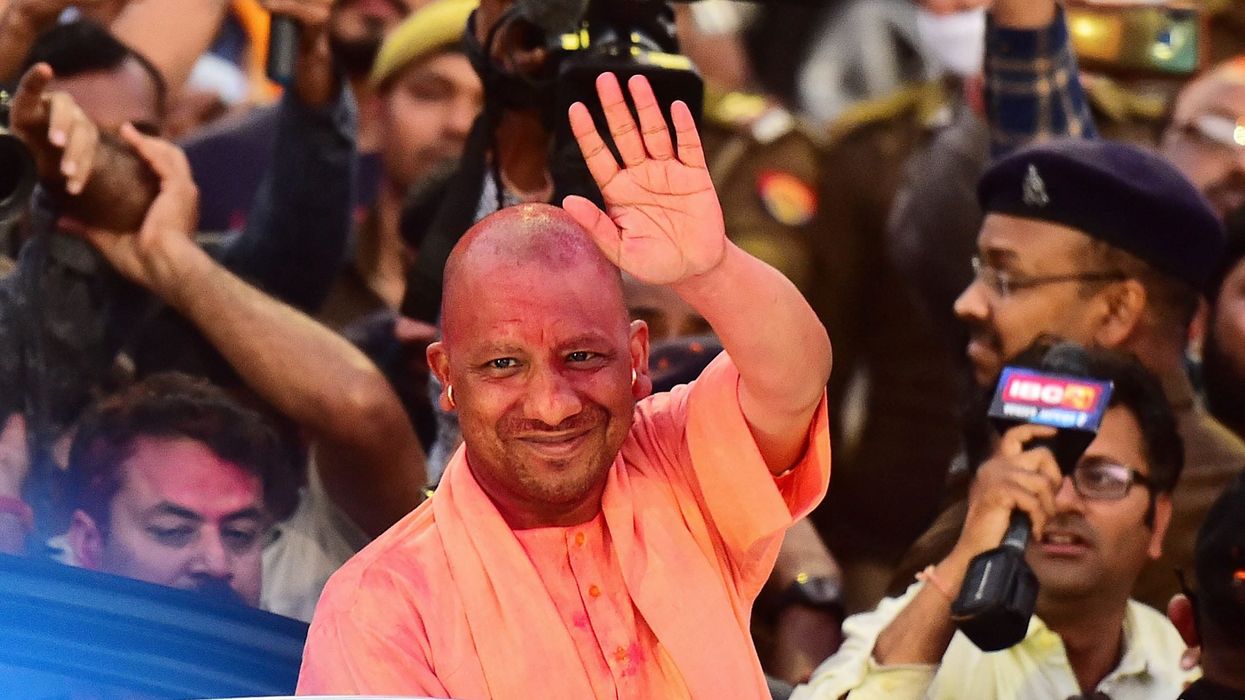 Yogi Adityanath says UP safe for investors, interacts with Bollywood members in Mumbai