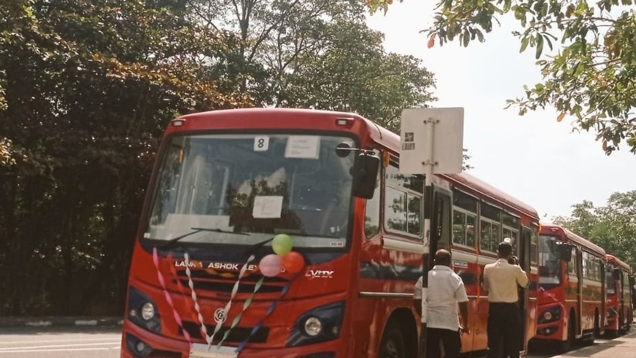 India provides 75 buses to Sri Lanka to support public transport system