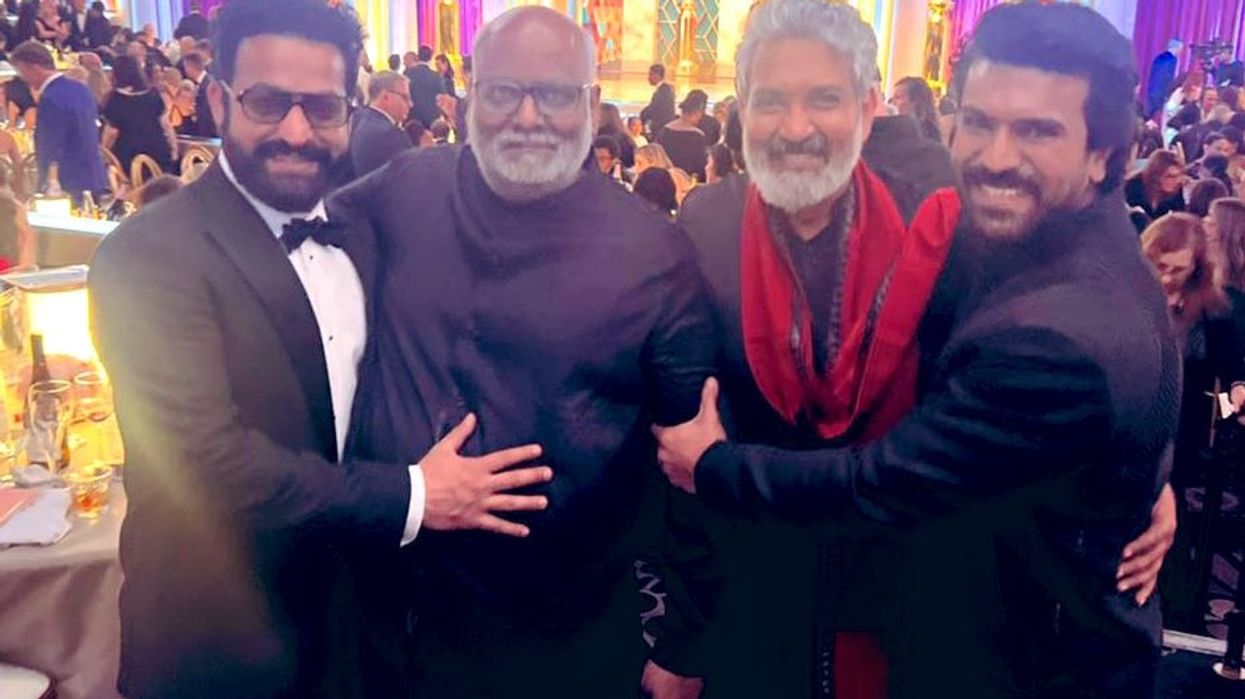 India celebrates RRR triumph at Golden Globes