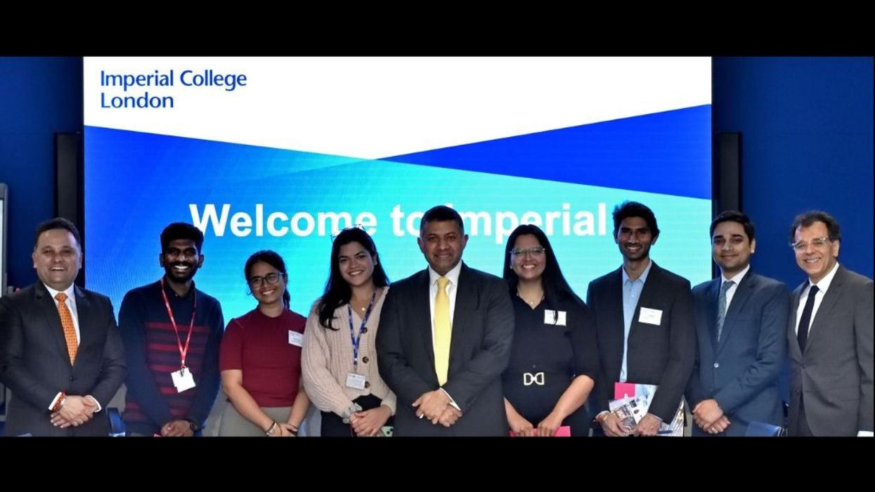 Imperial College London welcomes India high commissioner Vikram Doraiswami to discuss UK-India collaborations