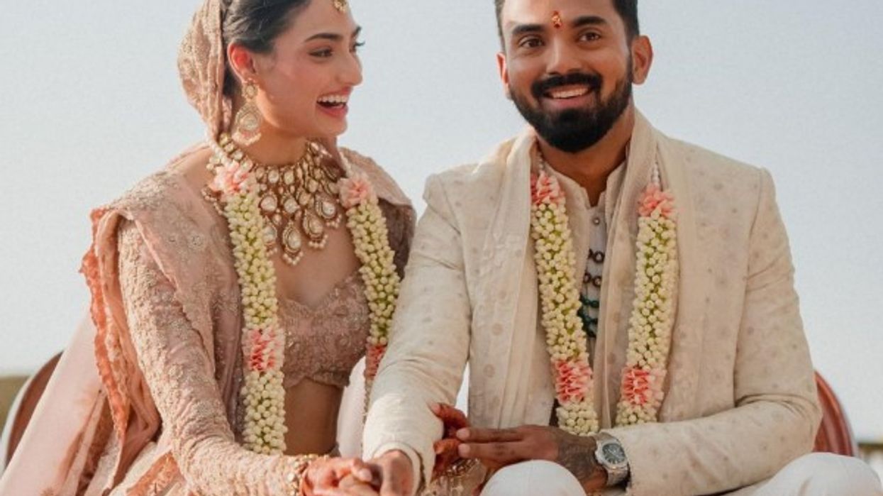 Athiya Shetty-KL Rahul exude charm in first official wedding photos
