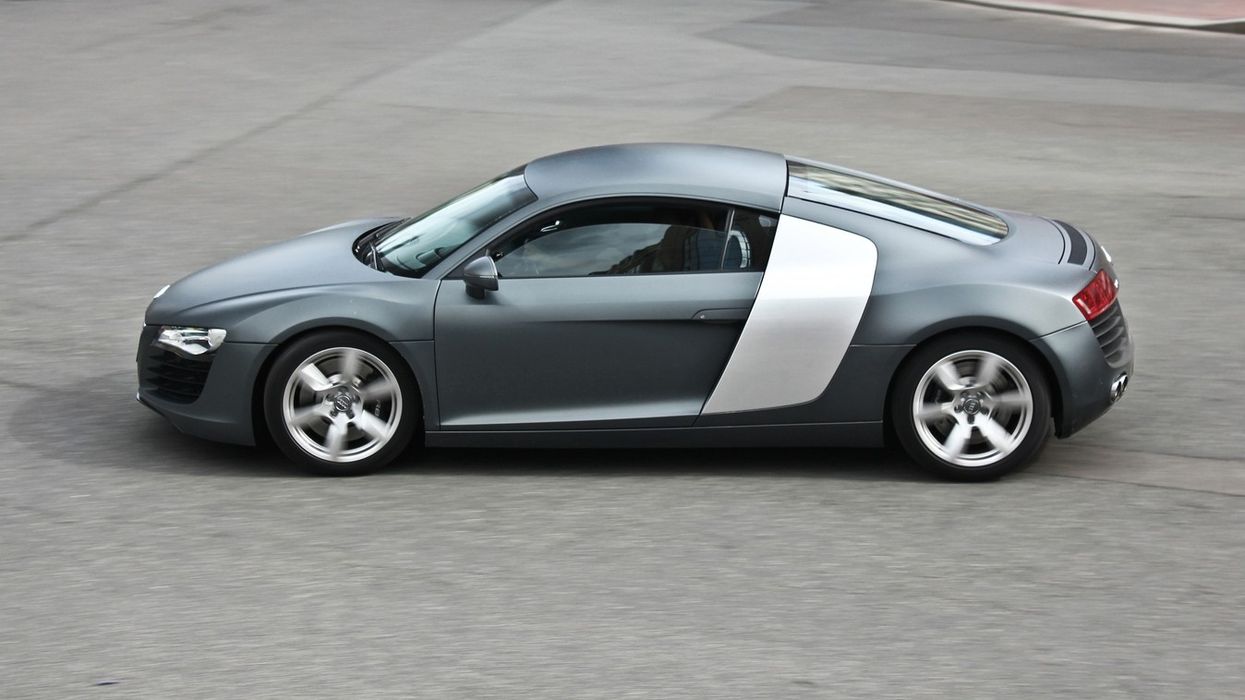 Young crypto-millionaire’s Aidi R8 defaced with swear words in Leeds