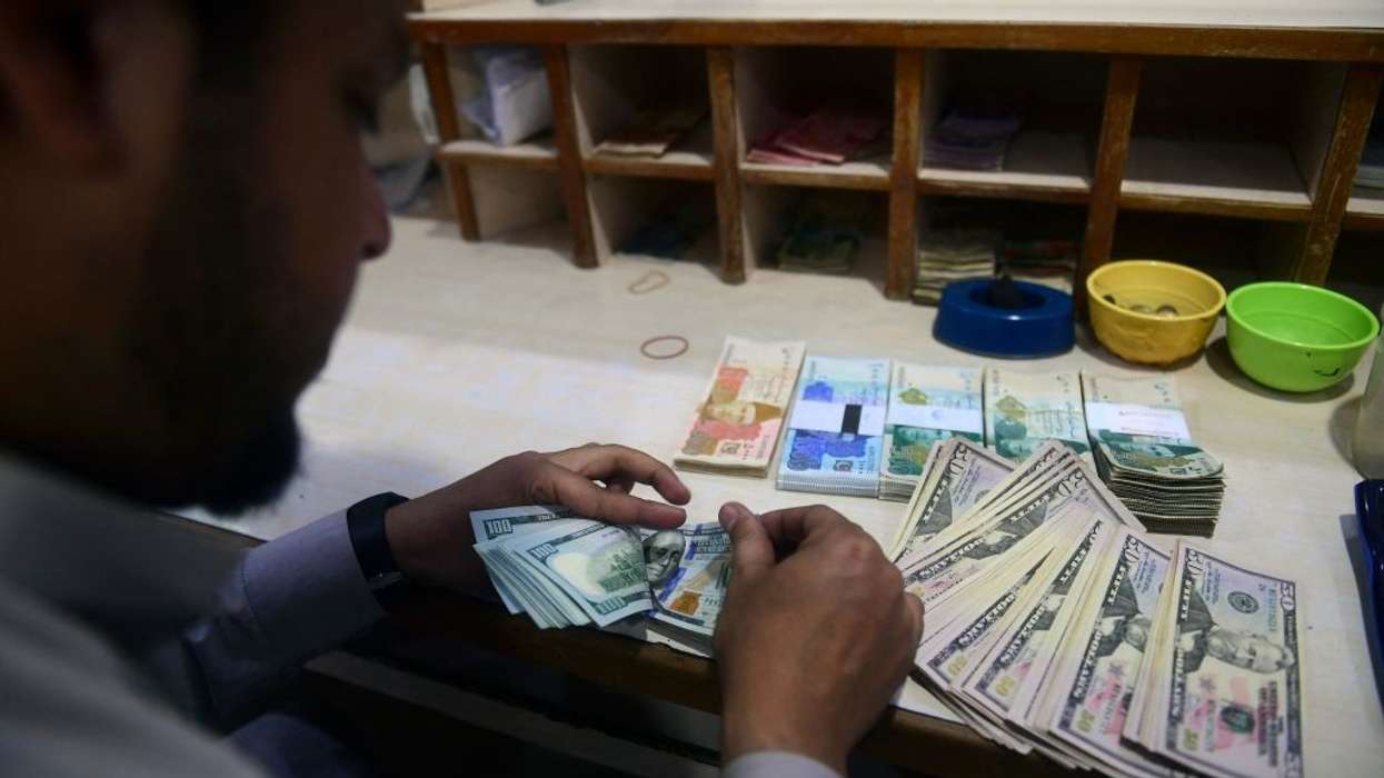 Pakistani rupee's fall slows as PM Sharif's hopes for IMF funds