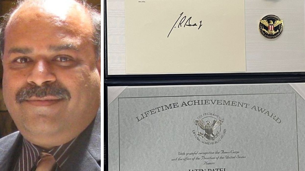 Indian-American multi-sport coach Jatin Patel receives Lifetime Achievement Award from president Biden for volunteer service