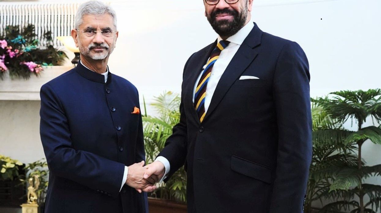 Jaishankar meets UK FS James Cleverly, discuss Young Professional Scheme