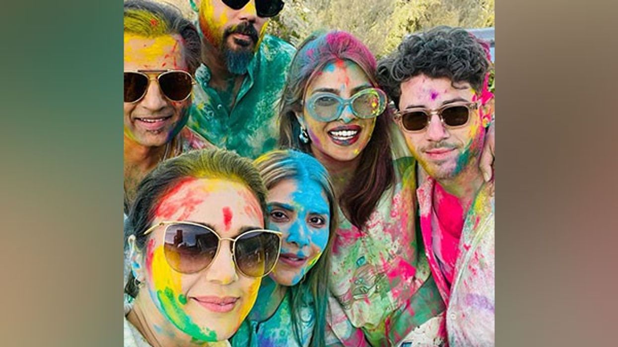 Priyanka-Nick celebrate Holi with Preity-Gene Goodenough