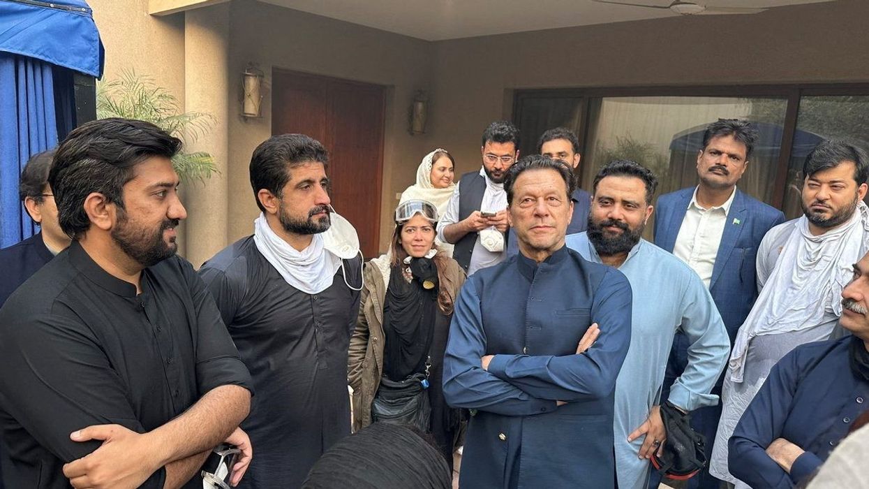 Pakistan security forces withdraw from area near Imran Khan's house