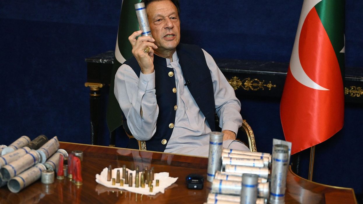 Imran Khan defies arrest under Pakistan's 'jungle law'