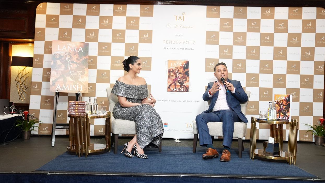 Amish Tripathi launches his latest book War of Lanka