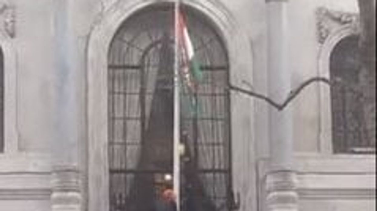 Man arrested after windows smashed at Indian High Commission