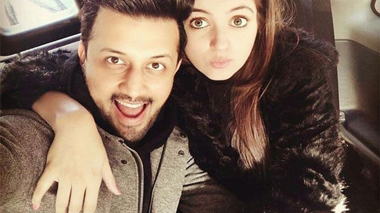 Atif Aslam and wife Sarah welcome a baby girl