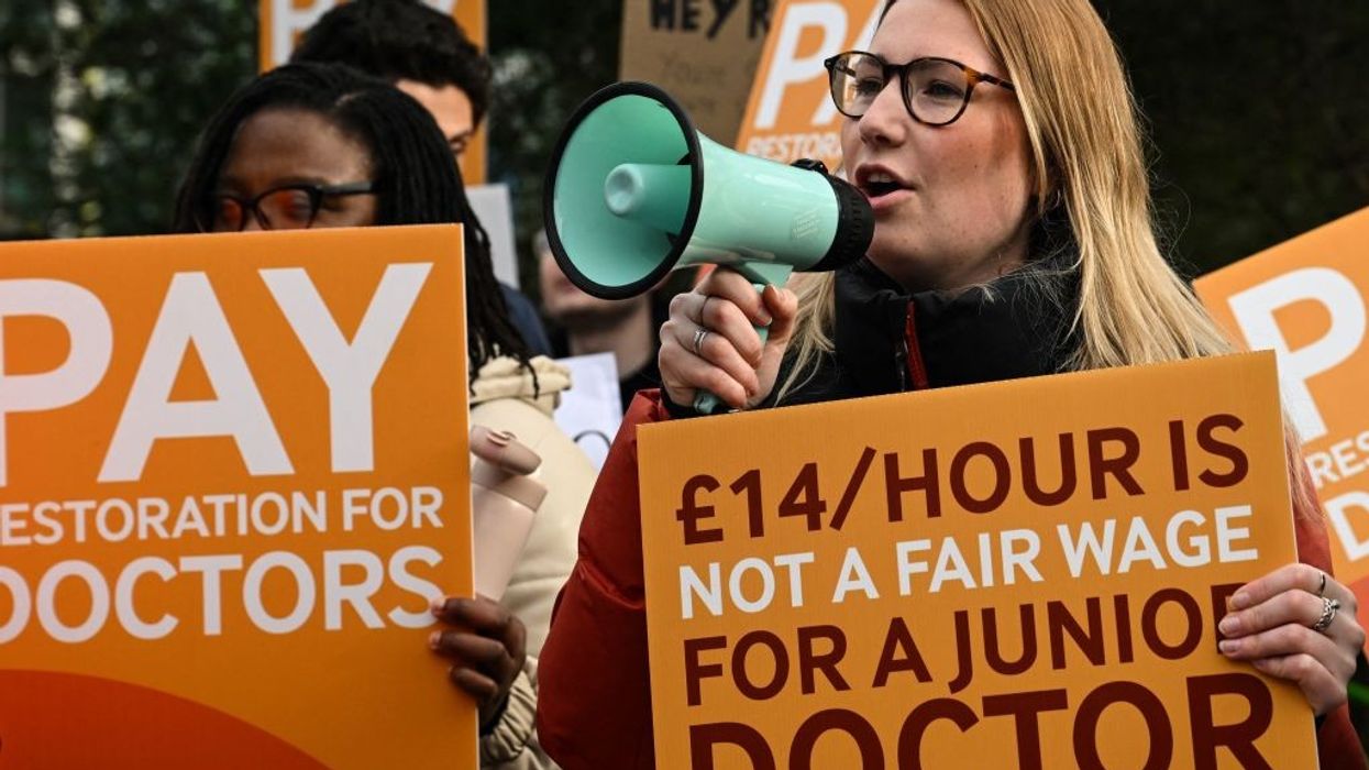 Junior doctors to strike in April over UK government's pay offer