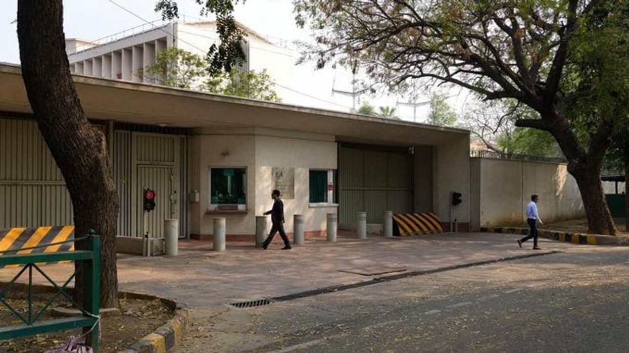Indian government cuts down security outside UK high commission in New Delhi