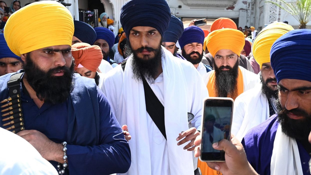 Amritpal Singh taunts Indian police in video