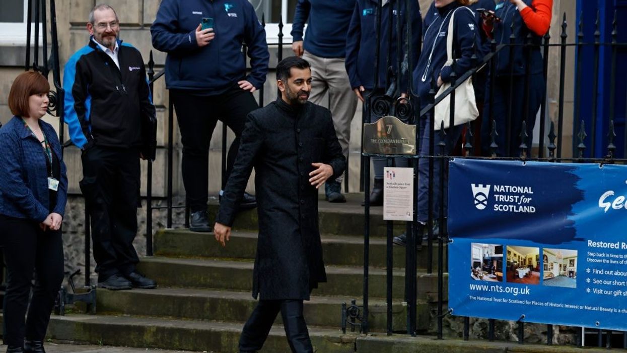 Yousaf sworn in as Scotland's new leader amid party row