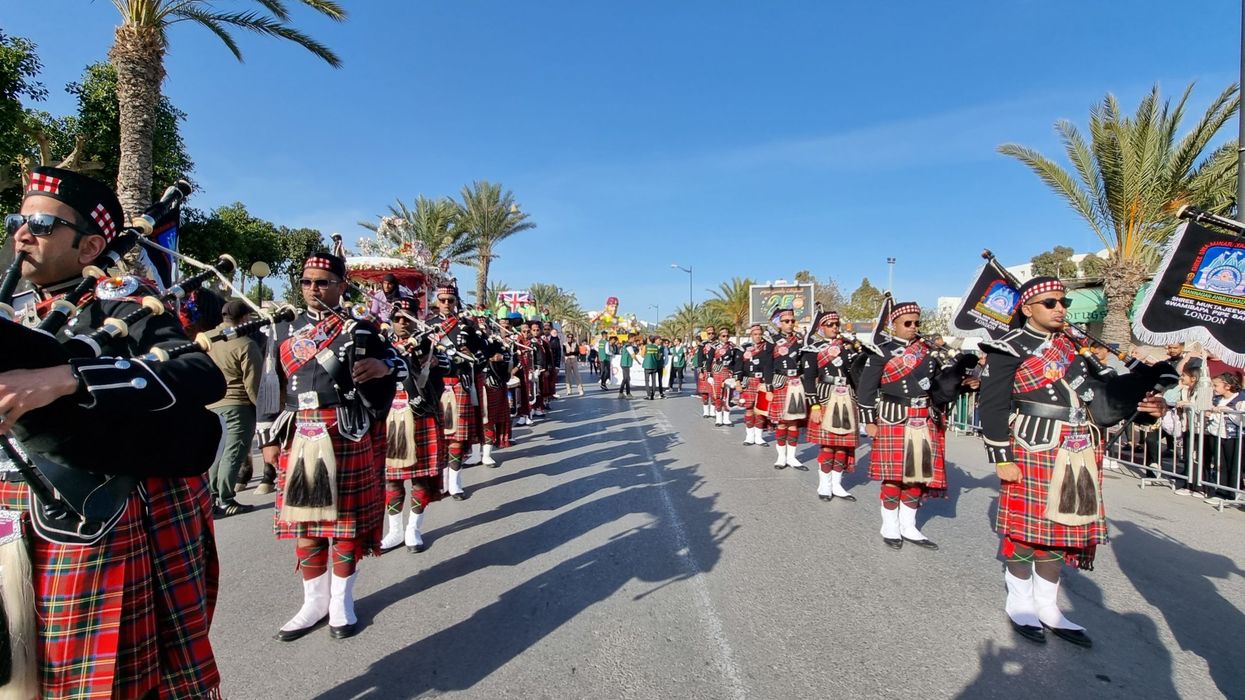 Yasmine Hammamet Carnival: Shree Muktajeevan Swamibapa Pipe Band impresses global audience