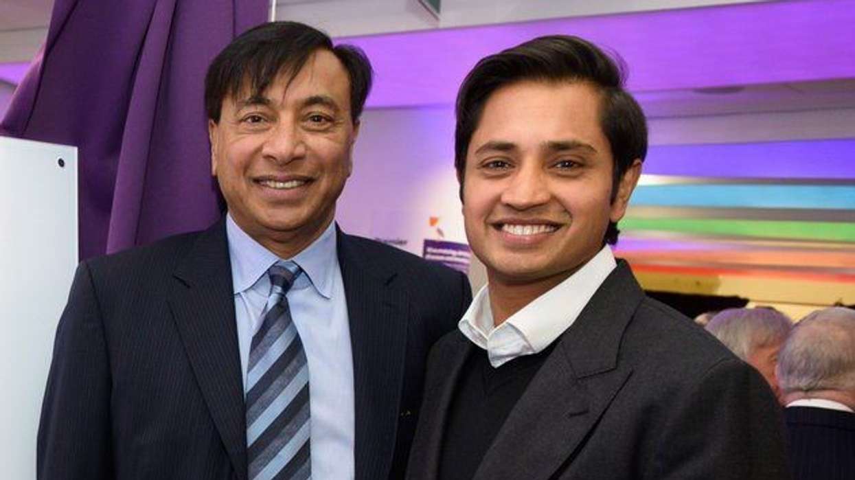 Lakshmi and Aditya Mittal