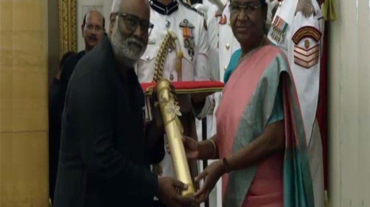 Naatu Naatu music composer MM Keeravaani receives Padma Shri