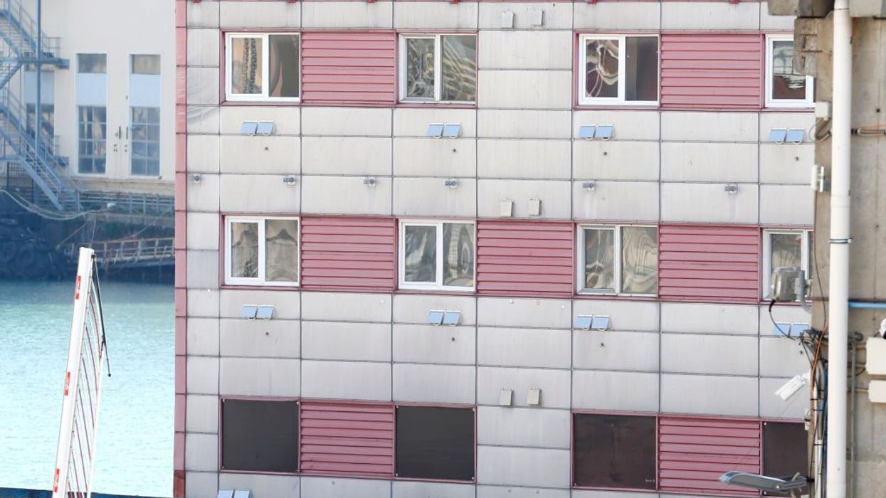 UK to house 500 asylum seekers in barge on southern coast