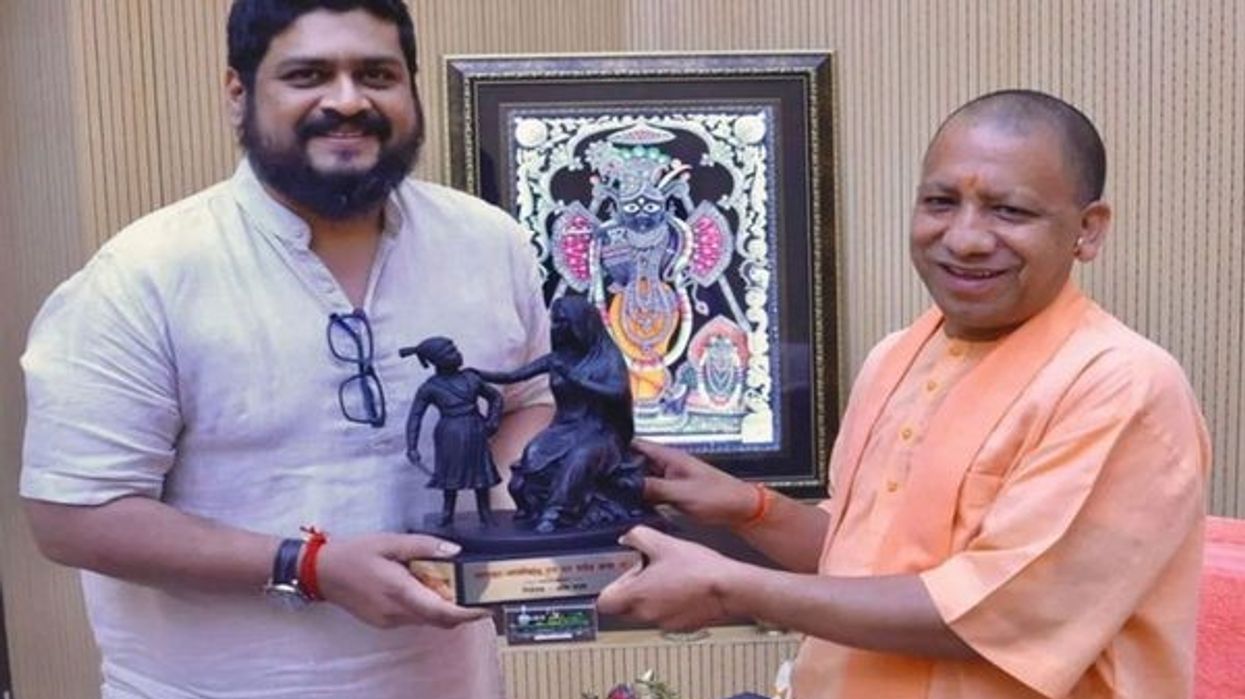 Adipurush director Om Raut meets Yogi Adityanath