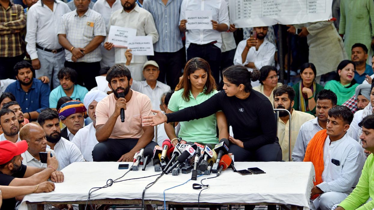 Indian police book wrestling body chief over sexual harassment claims