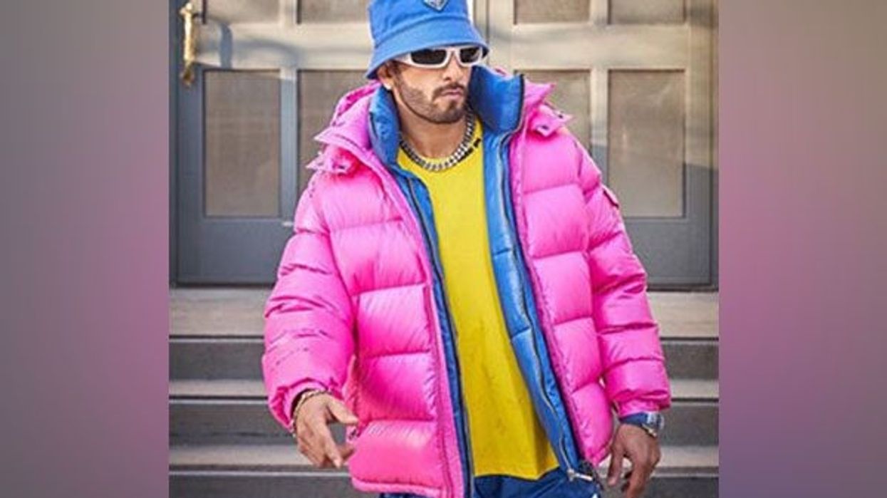 Ranveer Singh attends Arsenal-Chelsea Premier League derby clash