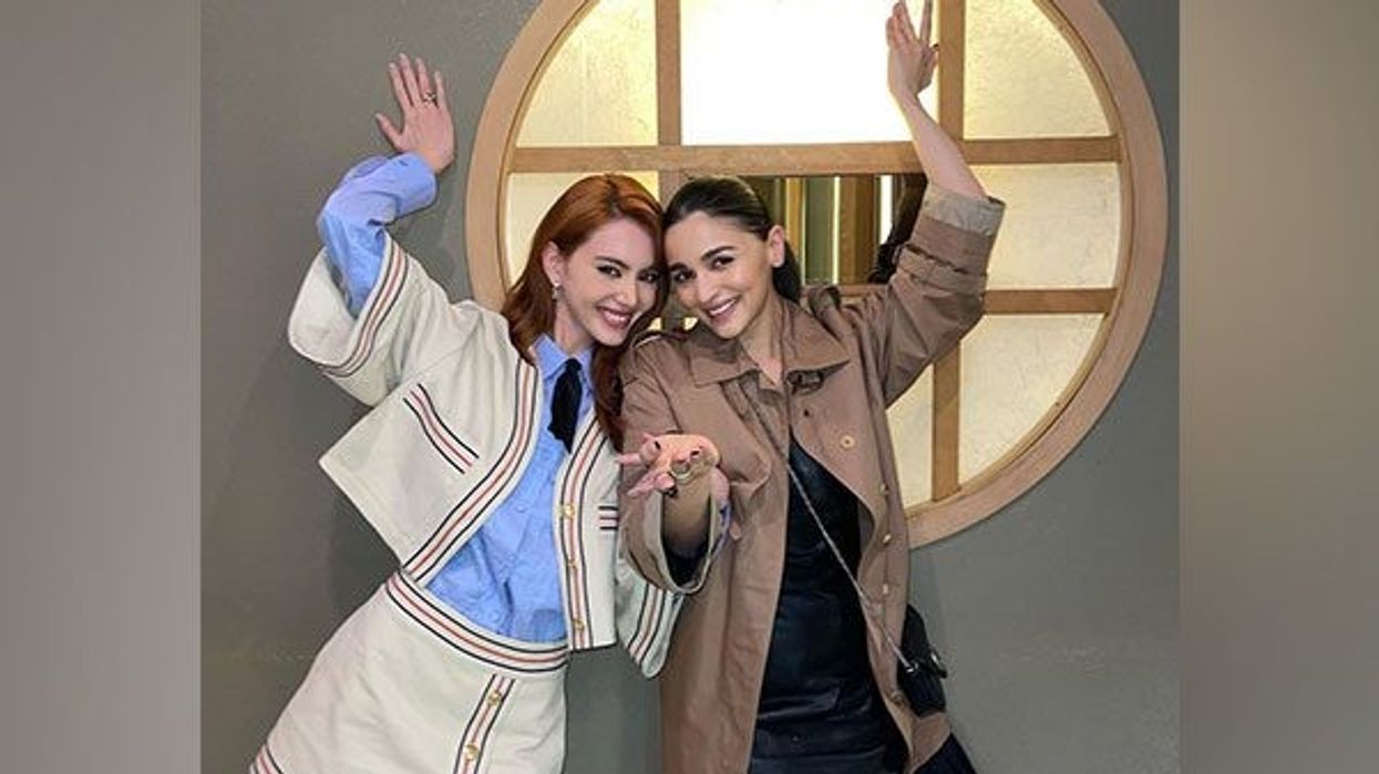 Alia's pictures with Thai superstar Davikah Hoorne go viral