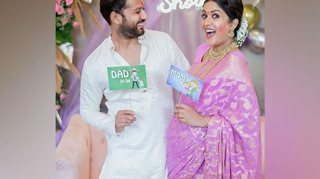 Ishita Dutta drops adorable pictures from her baby shower