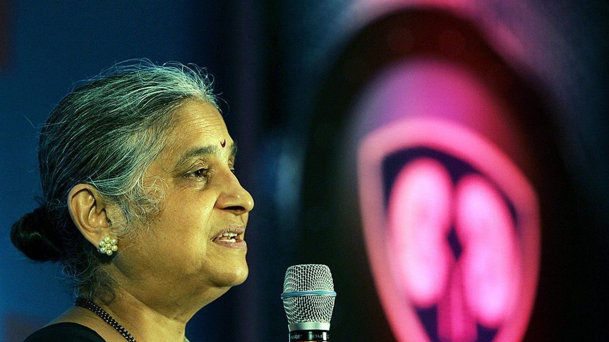 Sudha Murty: I gave 10 Downing Street as my address
