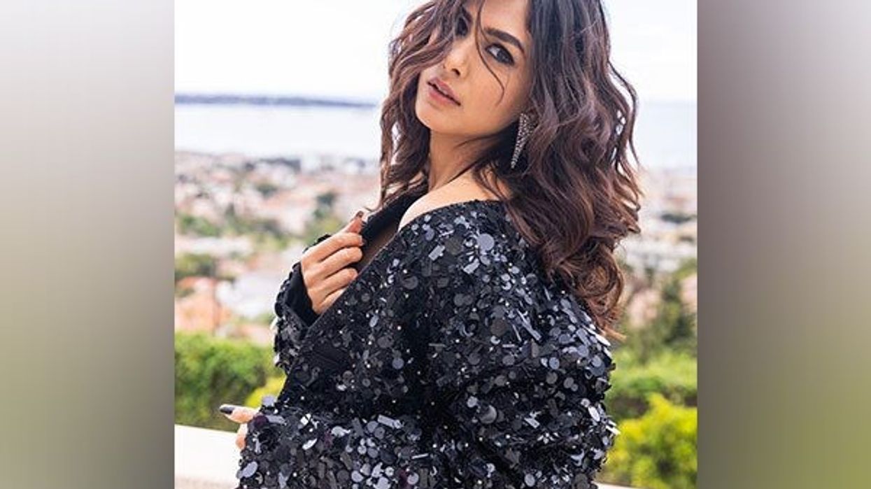 Cannes 2023: Mrunal oozes glamour in black ensemble