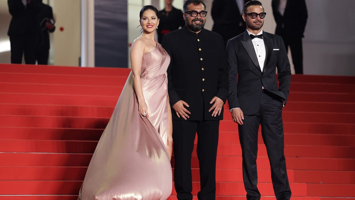 Team Kennedy poses at Cannes; Sunny calls it 'proudest moment'