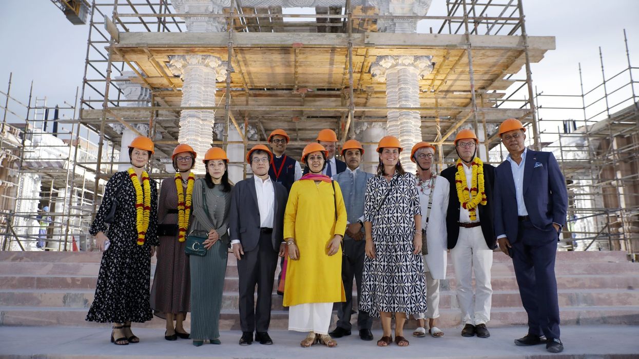 Ambassadors from more than 30 nations visit BAPS Hindu Mandir Abu Dhabi