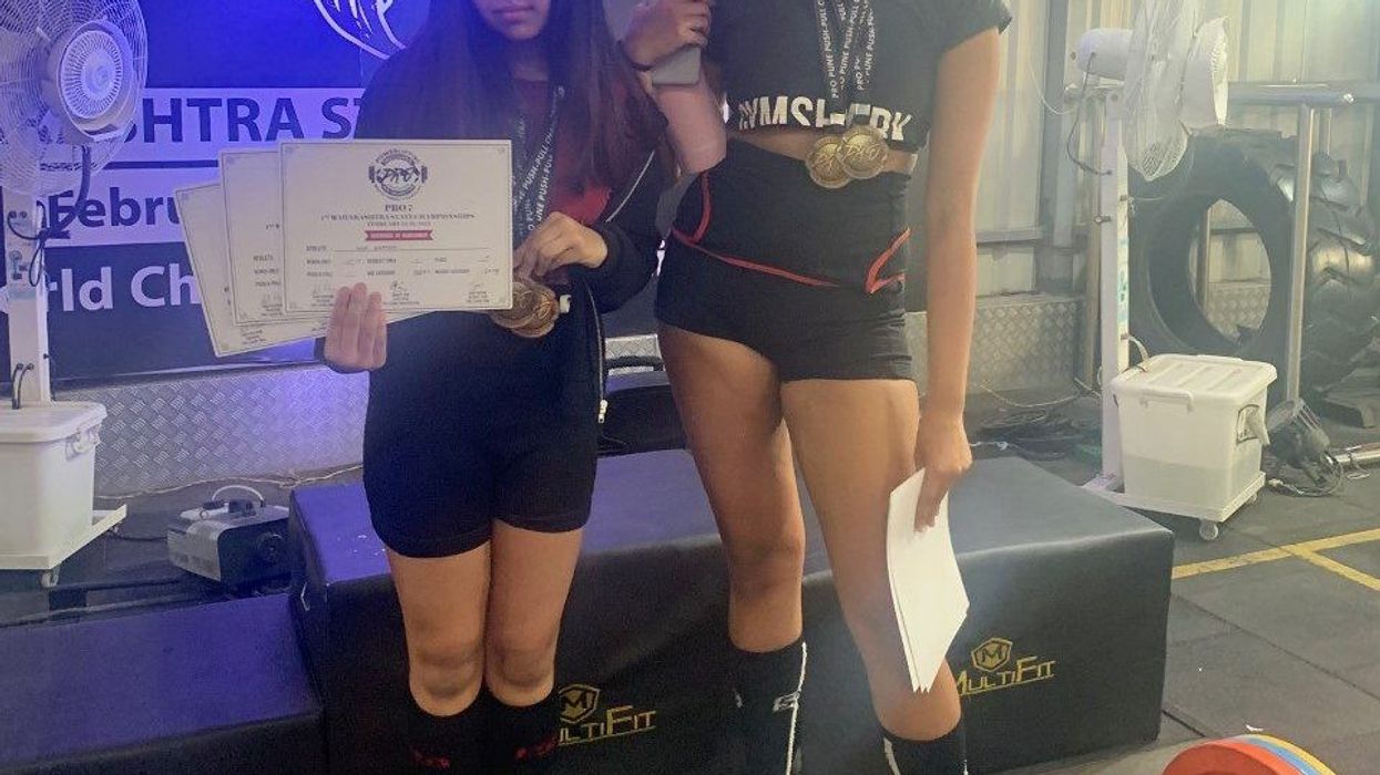 Meet the teen powerlifting duo taking on the world