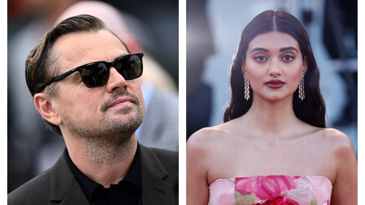 Leonardo DiCaprio spotted with Neelam Gill in London