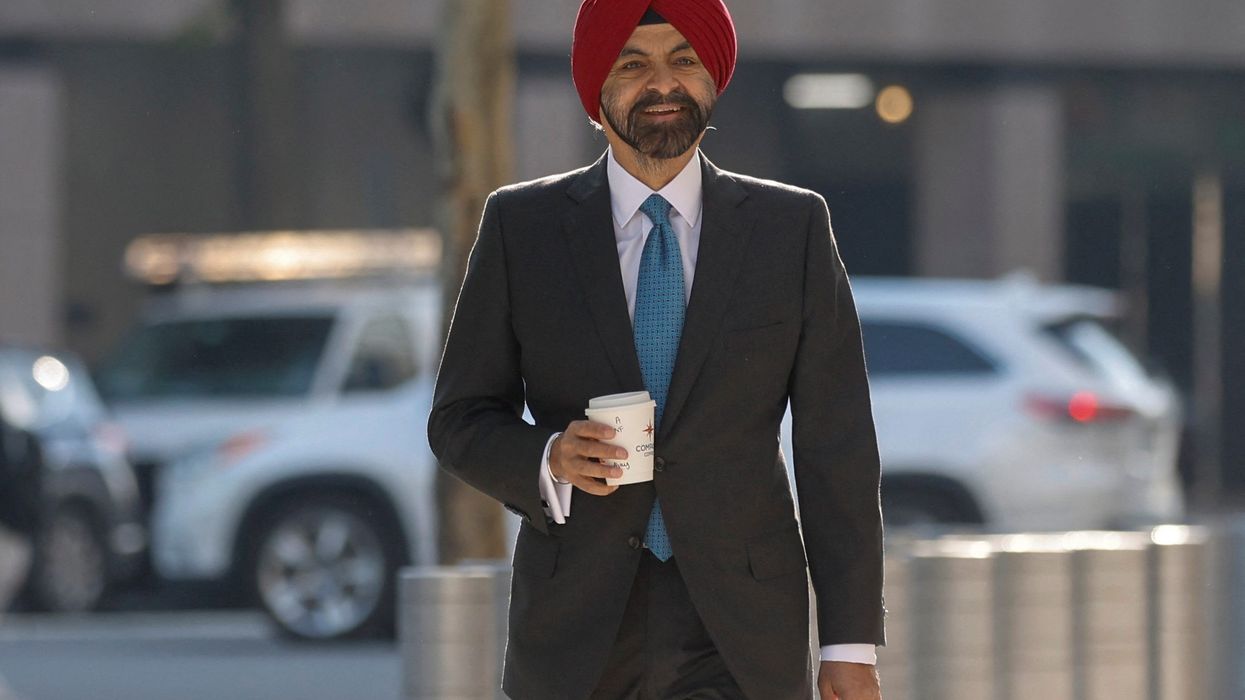 Ajay Banga asks staff to 'double down' on development, climate efforts