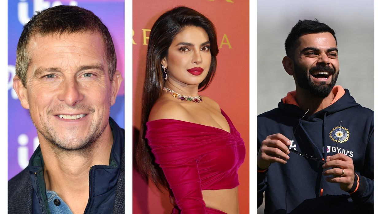 Bear Grylls approaches Priyanka, Virat for his next adventure