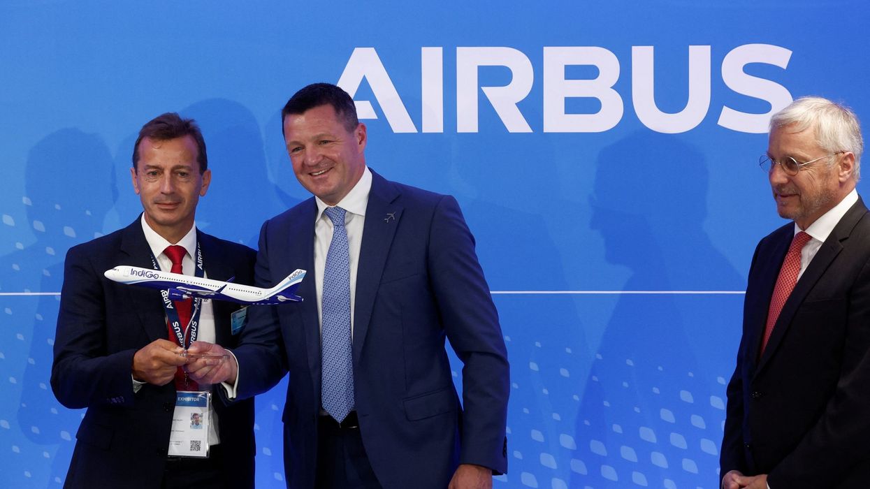 Airbus announces record 500-plane deal with IndiGo