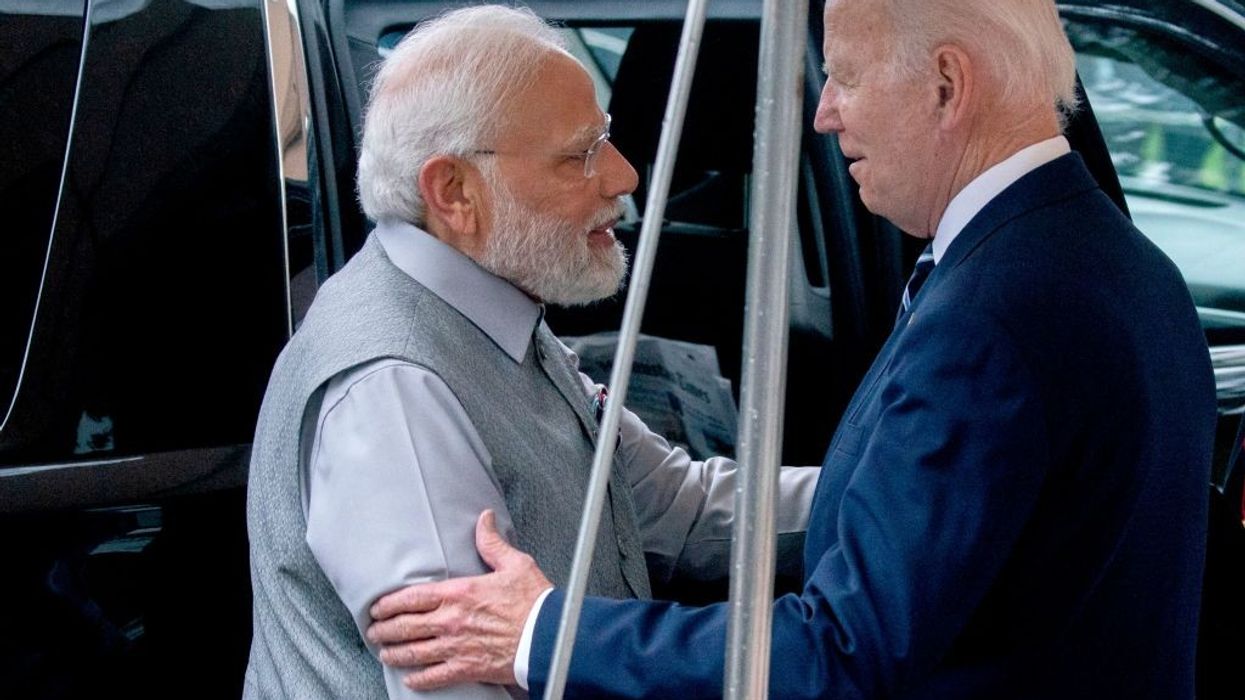 Joe Biden puts on full pomp for Modi