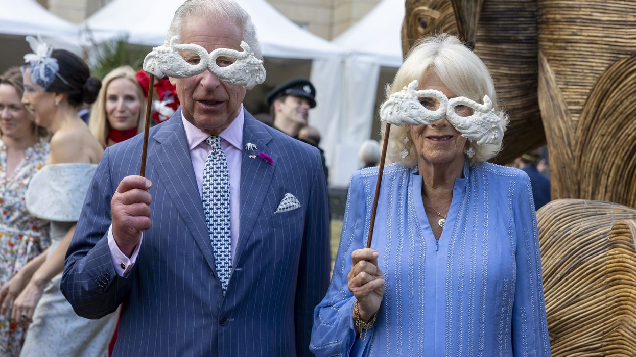 'Elephant Whisperers' documentary maker collects award from Charles and Camilla