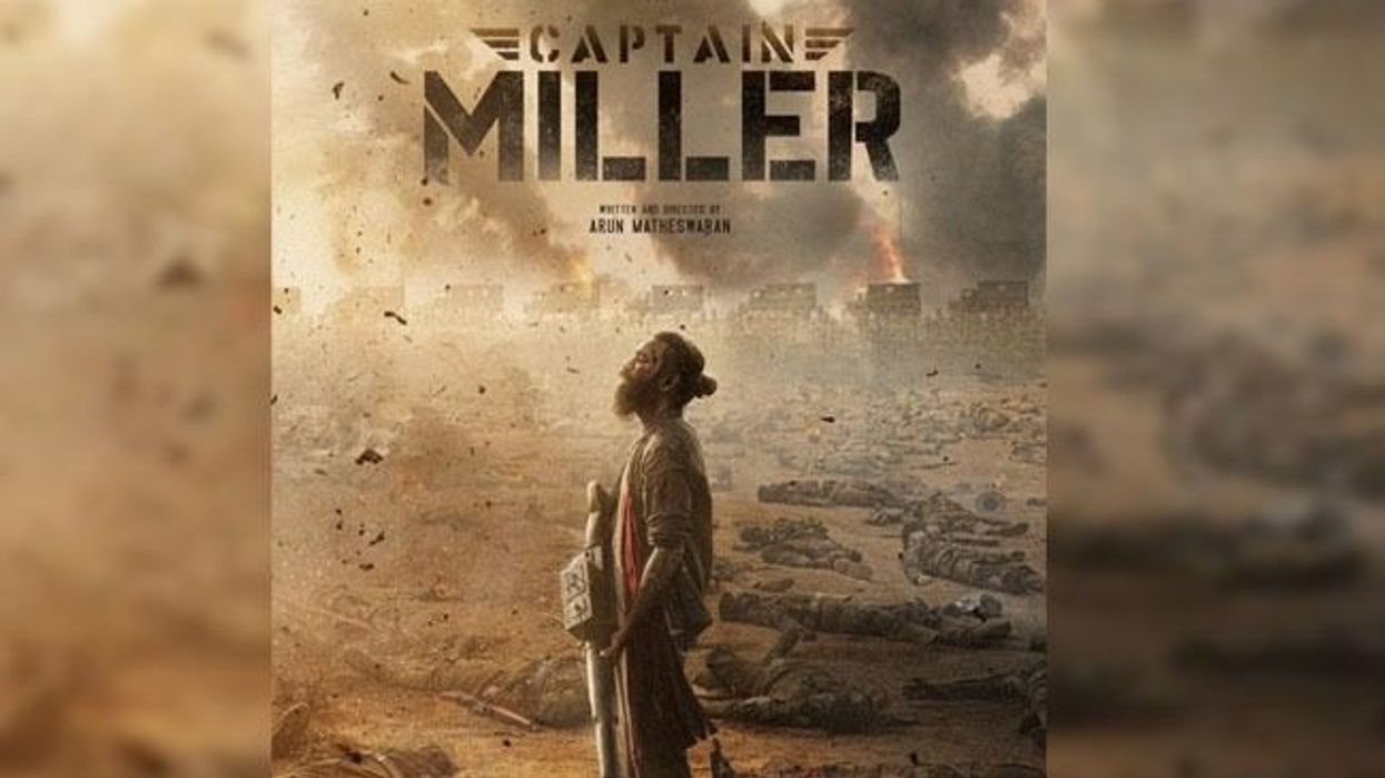 Dhanush unveils first look of his next 'Captain Miller'
