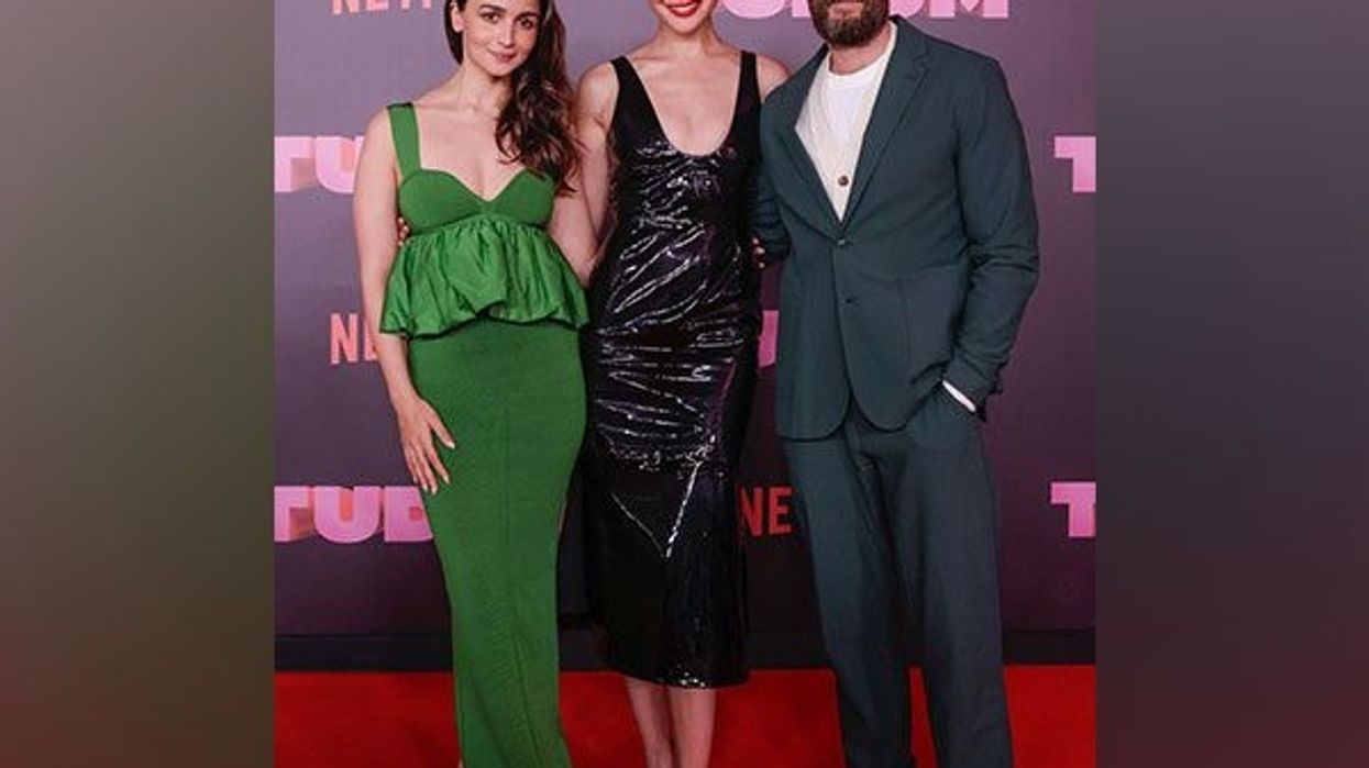 Alia shares video with 'Heart of Stone' co-stars Gal Gadot and Jamie Dornan