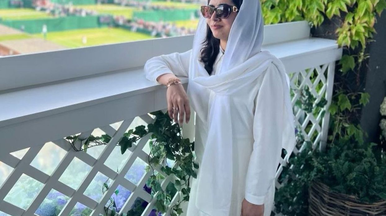 Malala rocks a Ralph Lauren outfit as she attends Wimbledon tennis match with husband