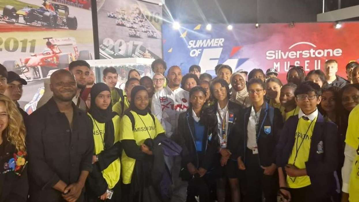 Lewis Hamilton supports youth in Bradford to pursue career in STEM, motorsports